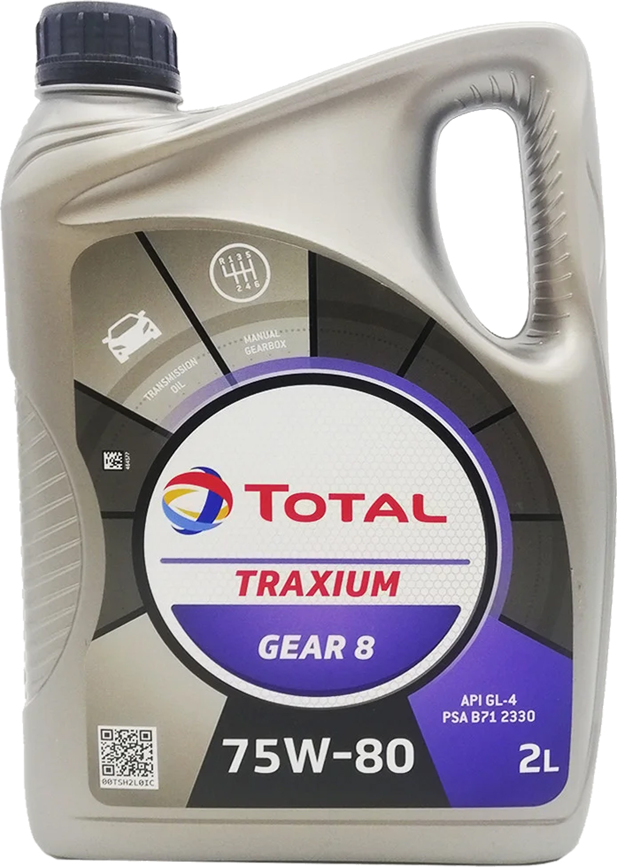 Олива трансмісійна TOTAL Trax. Gear 8 75W-80 2 л (GPL-820098)
